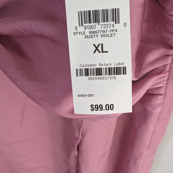 Dusty Violet XL Dress - Picture 3 of 3